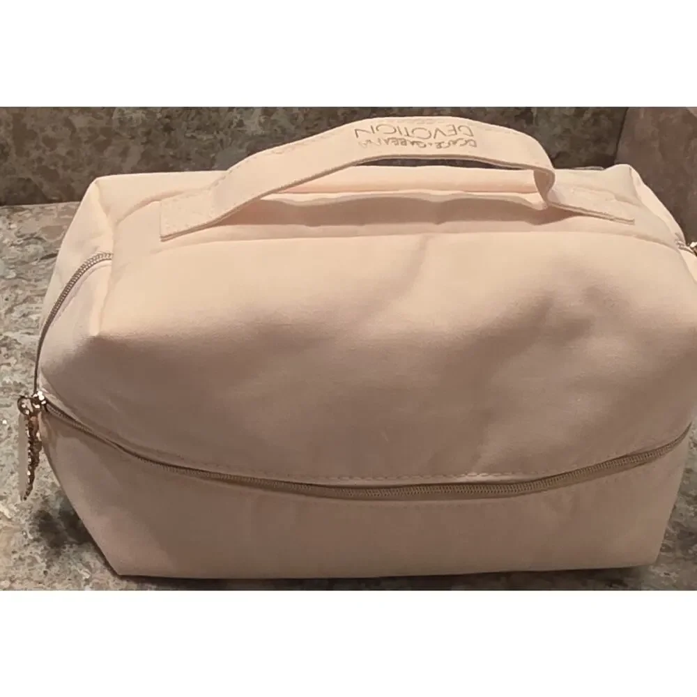 Dolce & Gabbana Devotion Sacred Heart Toiletry Make-up Bag Pouch EUC